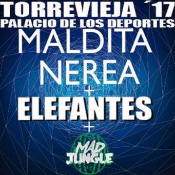 00 är det dags för Maldita Nerea + Elefantes + Mad Jungle Maldita Nerea är en spansk popmusikgrupp som föddes i Murcia. Elefantes ären pop/rockgrupp från Barcelona.