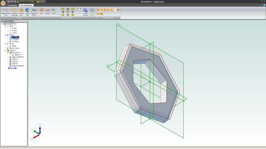 (3d-ritprogrammet Cubify invent samt Axon beredningsprogram för STL-geometrier