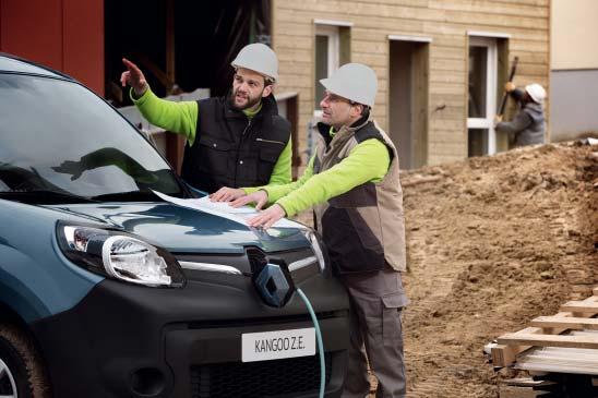 De visar att ni tar ansvar och försöker minska ert ekologiska fotavtryck. Både Kangoo Maxi och Kangoo Maxi Z.E.
