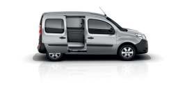 Konfigurationer Kangoo Compact Kangoo Express Kangoo Maxi En eller två plåtade sidoskjutdörrar En eller