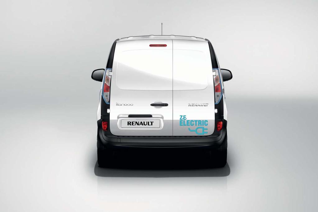 Electric är standard på alla Kangoo Z.E. men kan väljas bort om kunden önskar.