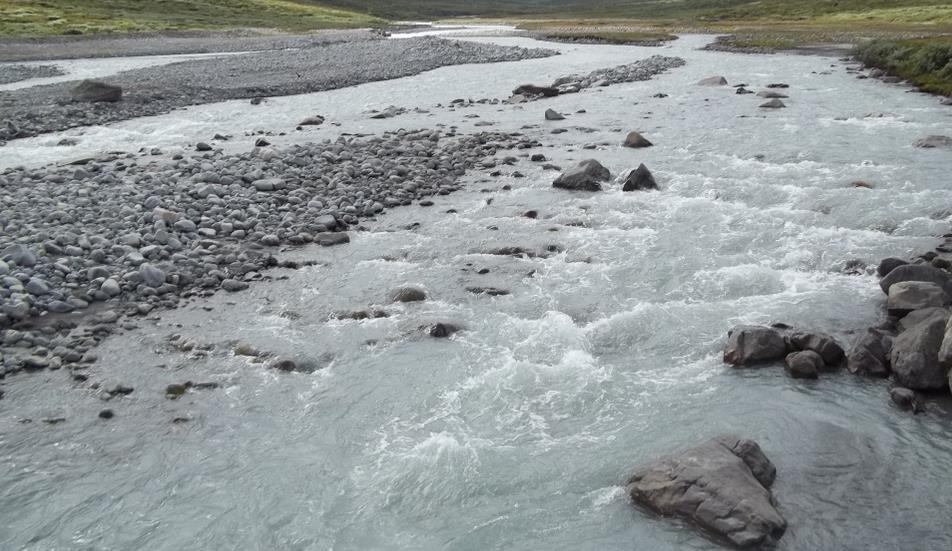 Stort överskott av sediment.