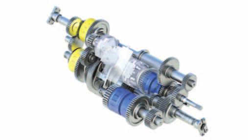 18 Auto Command -transmission Inte bara en CVT, detta är Auto Command. New Holland har investerat tusentals timmar i utvecklingen av Auto Command steglösa transmission.