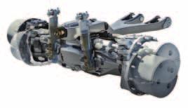 20 Axlar och markgrepp Otvivelaktigt markgrepp. Den nya T8-serien har det längsta axelavståndet i sortimentet. Ultra Command -modeller med ett axelavstånd på 3 450 mm och 3 550 mm på T8.435.