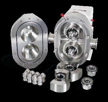 Wright Flow Technologies K o l v r o t o r P u m p e n s A r b e t s p r i n c i p Rotorerna