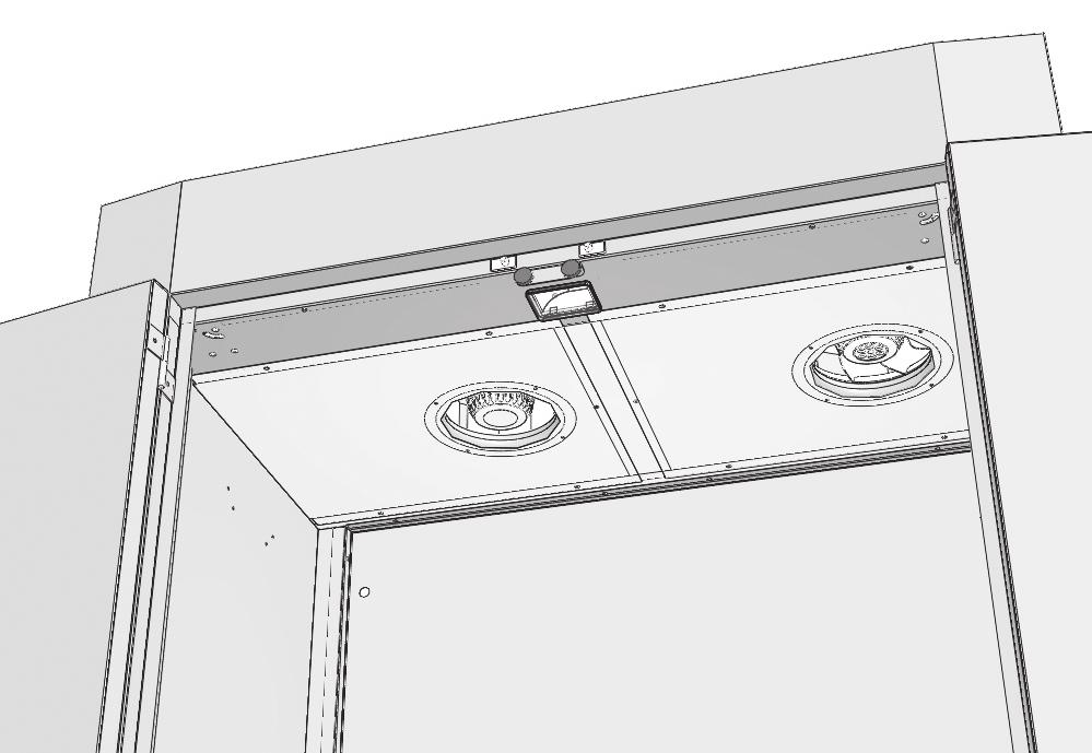 Lossa repskydd i dörrarnas ovankant. NOTERA: Vi rekommenderar att produkten installeras på ett solitt, jämnt golv.