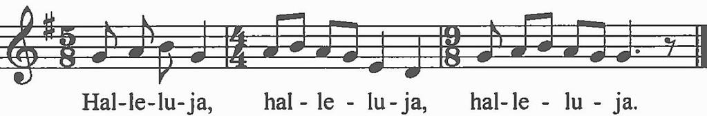 * Lovsången (Gloria och Laudamus) 697:6 P: Ära åt Gud i höjden F: Vi prisar dig, vi tillber dig ORDET * Dagens bön P: Herren vare med er. F: Med dig vare ock Herren. P: Låt oss bedja F: Amen.