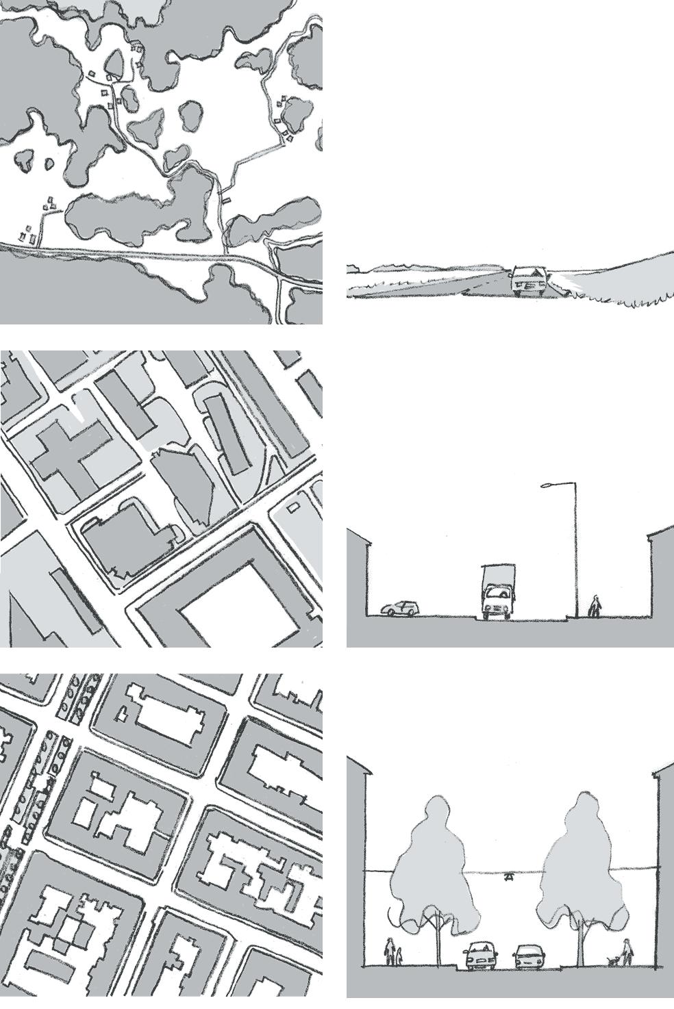 I utformningen av gatu- och vägrummet ska god gestaltning, trafiksäkerhet, orienterbarhet, trygghet och tillgänglighet eftersträvas.