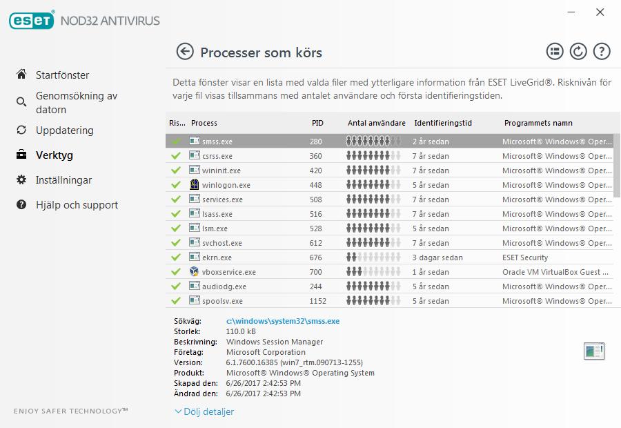 OBS! För att problem ska kunna lösas snabbare ombeds du ibland av ESET att tillhandahålla loggar från din dator. Med ESET Log Collector är det enkelt att samla in den information som behövs.