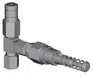 Pumpelement PICO Pumpelement typ PE-F Serie 252-258 Pumpelementet levererar smörjmedel till systemet/ smörjpunkten 5 gånger per minut.