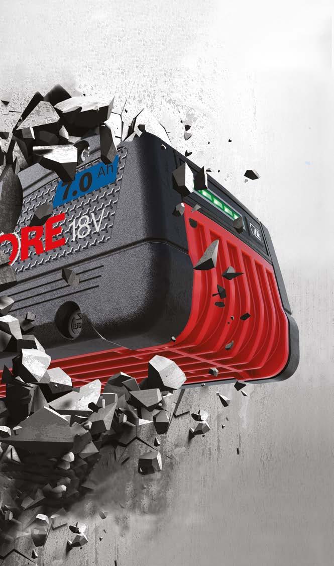 0 615 990 H5P +Extra De nya ProCore 18 V-batterierna ger samma kraft som 230 V nätdrivna maskiner 117 delars tillbehörsset