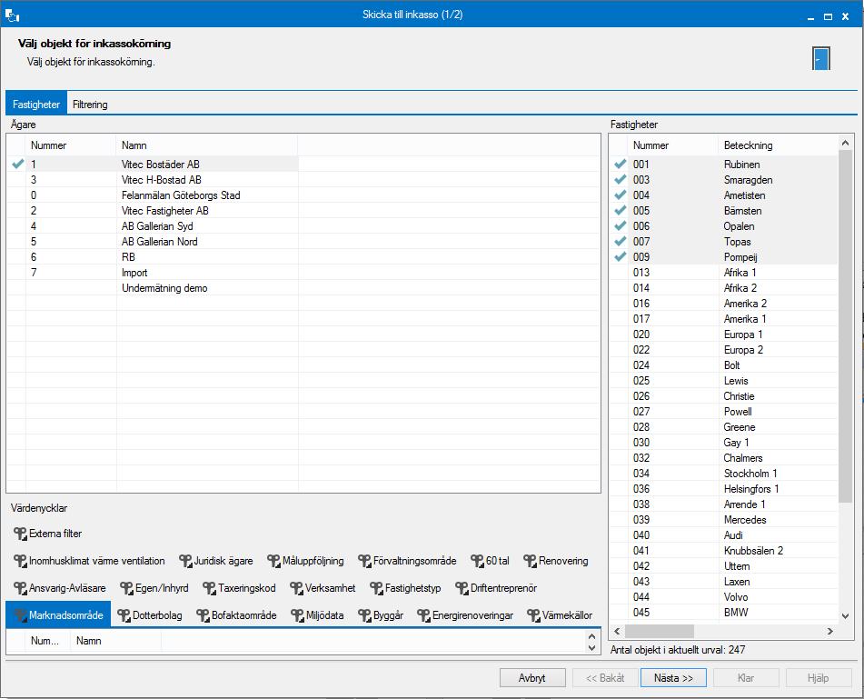 Om en FTP server anges under Alternativ, Inkasso så kommer inkassofilen att skickas direkt vid skapande till den adress som anges här.