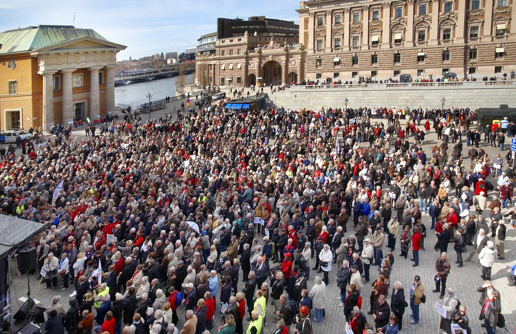 och manliga pensionärer, säger Christina Tallberg, ordförande PRO. - Ingen ska behöva känna stor oro för att gå i pension. Det är inte acceptabelt.