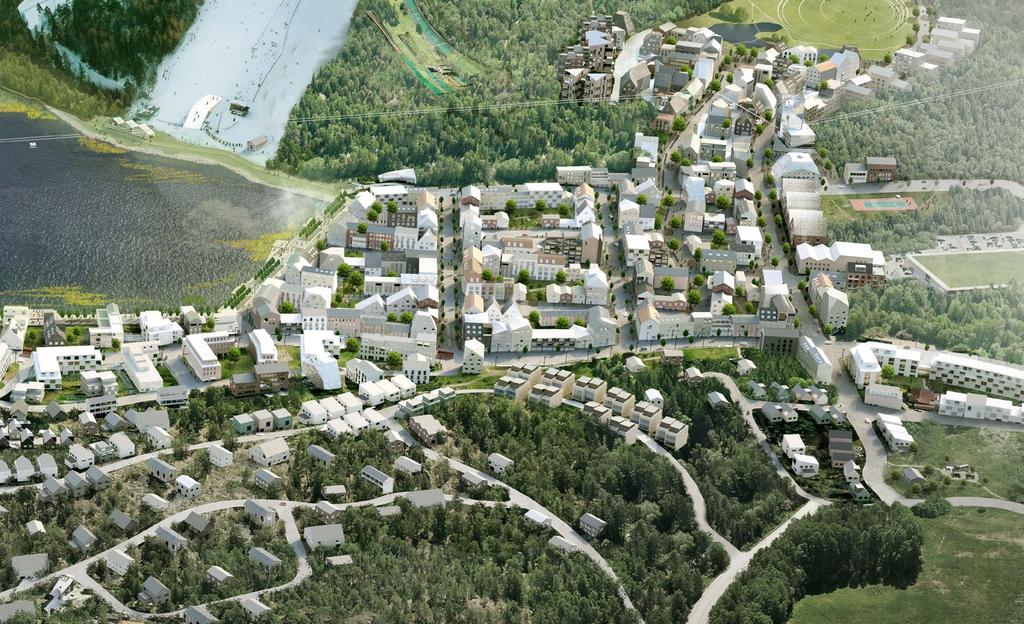 En ny del av Sollentuna Mars