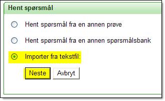 Anmärkning: Frågorna måste ha status Aktiv för att kunna bli kopierade (de som har annan status visas inte i listan över frågor).