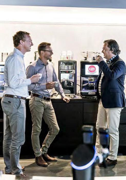 90 GRADER HETT vatten betyder optimalt kaffe och nio