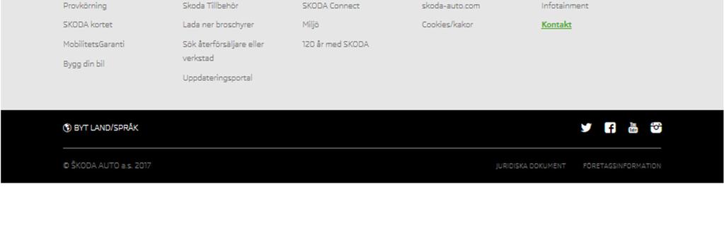 När registrering och aktivering har genomförts kan onlinetjänsterna styras helt från Connect-portalen eller applikationen ŠKODA Connect i
