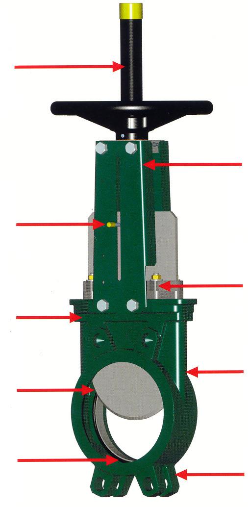 Fixerad tätning 6 Moduluppbyggd stabil och lätt.