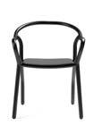 stolar/pallar chairs/stools montmartre BY JONAS WAGELL Stol med stativ i stålrör. Stativ i standard (svart eller vit), eller. Sits i formpressat trä. Betsas i matchande kulör med stativet. Stapelbar.