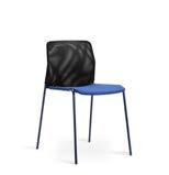 stolar/pallar chairs/stools risto BY O4I Stol och karmstol med stativ stålrör. Stativ i standard (svart, vit eller silver), krom, eller. Sits i formpressat trä med kallskum. Rygg i figursydd mesh-väv.