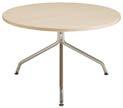 bord tables trio BY JURIJ RAHIMKULOV Bord med 3-benstativ av stålrör. Stativ i standard (svart, vit eller silver), krom, eller. Skiva Ø90cm i bok-, björk- eller ek fanér, vit laminat samt betsad ask.