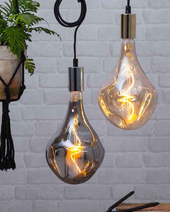 Ø165 Ø165 AMBER SPIRAL FILAMENT NEW Industrial Vintage makes an impact! Vår serie med spiralfilament har blivit en stor framgång och det är inte så konstigt.