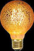 In this assortment, you can find goldflake bulbs, cones and shapes like heart and star.