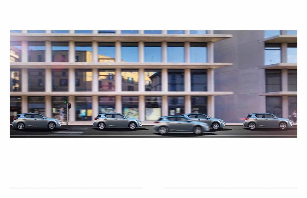 HYBRIDTEKNIK HYBRIDTEKNIK UPPTÄCK LEXUS HYBRID DRIVE STARTA OCH KÖR IVÄG NORMALA KÖRFÖRHÅLLANDEN När du passerar 45 km/h tar den avancerade bensinmotorn obemärkt vid, samtidigt som stödet från
