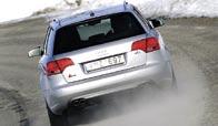 Unikt skålat baksäte i Audi