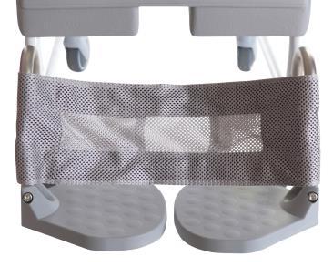 Tillbehör till M2 Mini Vadband i grå nätväv med kardborreband För att undvika att benen halkar efter rekommenderas vadband.
