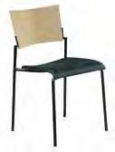 GEM stol Design: Mårten Cyrén & Jonas Osslund Elegant och mycket sittriktig stol/karmstol som passar till de flesta mötesutrymmen. Stapelbar, upphängningsbar och kopplingsbar. GEM stol Art.nr.