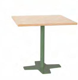 FINN pelarbord Design: Tom Stepp Ett nätt men formstarkt bord med pelarstativ och så kallad kryssfot. Bordsskiva i vitt, svart, björk eller boklaminat.