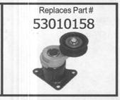 7L 240:- 2 Med gängat hål på sidan SERPENTINREM för en givare. Art Nr Modell ÅR Motor Pris 4061025 XJ 1987-90 4.0L 360:- 4060975 XJ 1991-95 4.0L 265:- 4060950 XJ 1996-01 4.