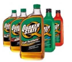 78 SMÖRJMEDEL- Quaker State Quaker State är en av världens finaste smörjoljor. Har parafin som blandbas och minskar slitaget i din motor.