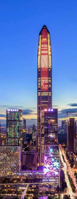ASSA ABLOY säkrar Kinesisk skyskrapa KUND: Ping An International Finance Center är Kinas näst högsta skyskrapa och den fjärde högsta i världen. Byggnaden är 599 meter hög och har 118 våningar.