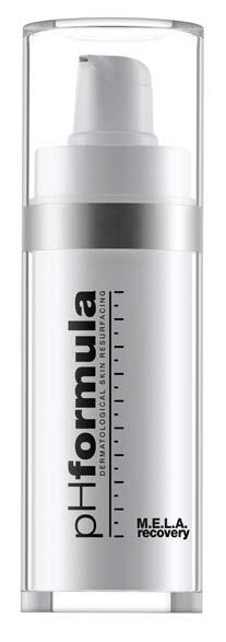 AKTIVA REKOMMENDATIONER RESULTATINRIKTADE PRODUKTER morgon & kväll M.E.L.A. recovery Unikt utvecklat för att arbeta i synergi med de professionella phformula skin resurfacing behandlingarnas förlopp.