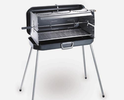 MATLAGNING GRILLAR GRILL- OCH MATLAGNINGSGLÄDJE SOM KAN TAS MED ÖVERALLT GASOL DOMETIC CLASSIC 1 Effekt: 5300 W Gasolförbrukning: 385 g/h Tryck, gasoltillförsel: 30 mbar Antal brännare: 3 Höljets