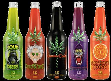 THC-infused sodas currently on