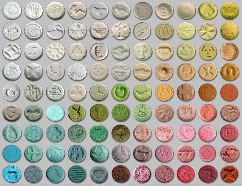 Ecstasy (MDMA) Framställde 1914 (Merck) som bantningspreparat Rekommenderades för samhörighet mellan patient/terapeut på 1960-talet Kombinationspreparat, centralstimulerande och hallucinogen Från