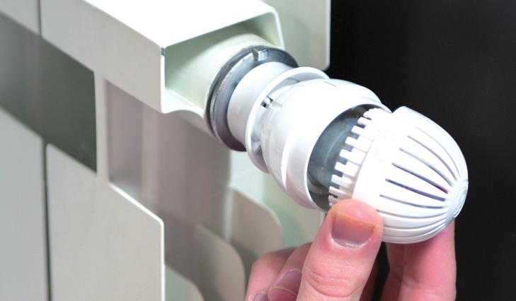 the head is in position 3, this means the sensor is positioned in a cold draught and therefore keeps the valve open. In this case, turn the knob until it is halfway between position 2 and 3.
