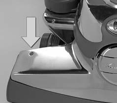 5 Ваш Sentria систем за одржавање домаћинства опремљен је индикатором рада обртне четке који се налази на горњој десној страни усисне главе.