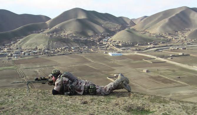 Utvecklingen går åt rätt Vy över en dal. Foto: Roger Nilsson Konceptet med Operational Mentoring and Liaison Team,(OMLT), har varit att träna och leva tillsammans med den afghanska armén (ANA).