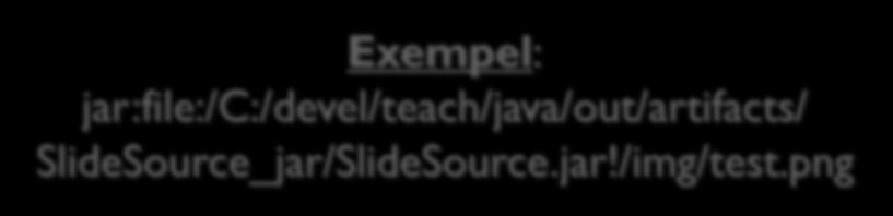 png"); ImageIcon img = new ImageIcon(url); Inte ett filnamn:.class är specialsyntax Låt ImageIcon-klassen läsa från given URL public void getdata() { URL url = Main.class.getResource("data/bin.