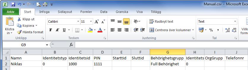 Editera i Excel Öppna utforskaren och gå in i katalogen där du sparade filen. En filtyp enligt nedan kan du dubbelklicka på och den öppnas direkt i Excel.