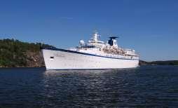 Princess Danae Rederi: Classic International Cruises Byggd: 1955 Längd: 162 meter GT: 16 531 Passagerare: 657 Tidigare namn: Port Melbourne, Danae, Baltica,