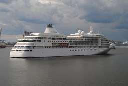 Silversea cruises Byggd: 1994 Längd: 156 meter GT: 16 927 Passagerare: 296 Silver Whisper Rederi.