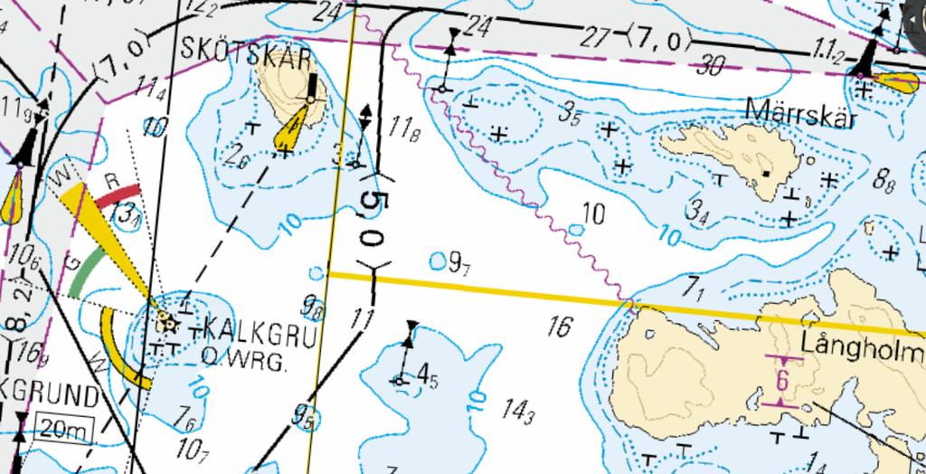Muddring och farleder En ny farled behöver byggas till hamnen på norra Gripö.