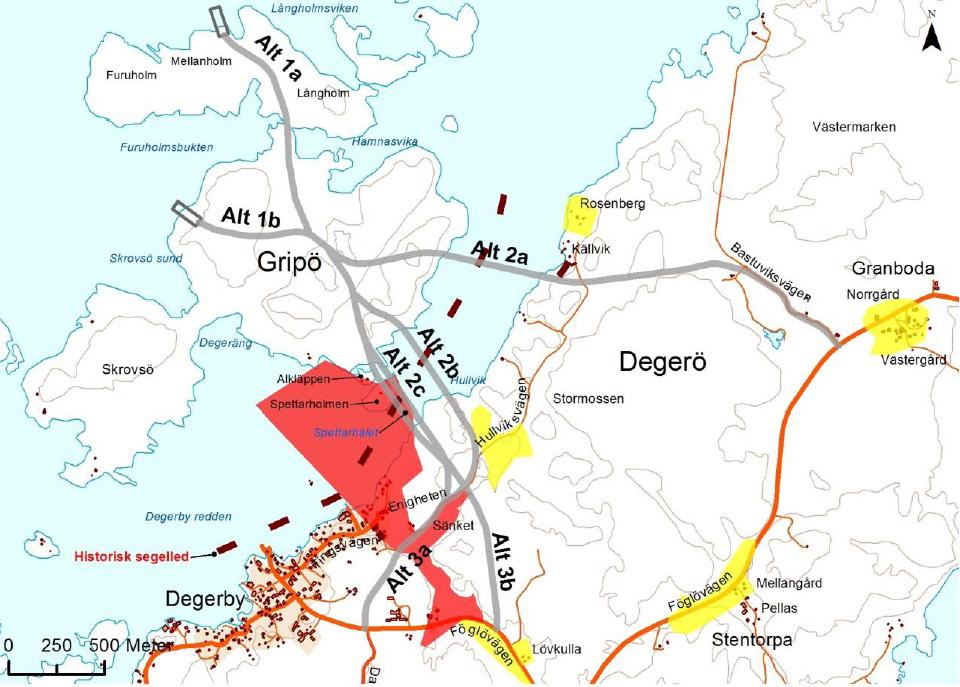 Befintliga förhållanden Befintliga förhållanden och projektets konsekvenser har utretts. Utredningar och resultat ligger till grund för alternativ till vägplaneprocessen och val av tekniska lösningar.