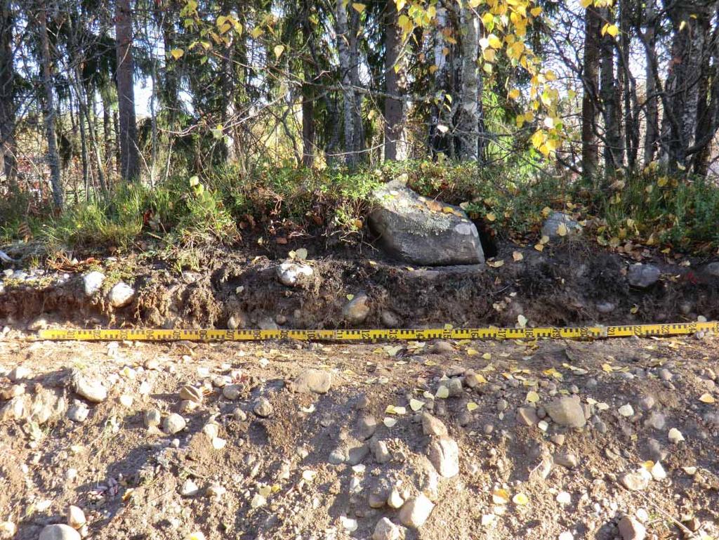 Haga. En sammanhängande profil över två möjliga stensättningar