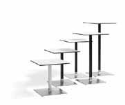 bit L7 Design: Börge Lindau 1992 Bordshöjder 470, 600, 710, 890, 1060 Bordstoppar Ø 600, 750, 900 Bordstoppar 700x700, 700x1400 Fotplatta Ø 490 Vikt kg 13,9 19,7 Kbm 0,05 0,09 *Vårt krom läggs på